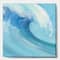 Designart - Ocean Wave with White Foam - Nautical & Coastal Canvas Art